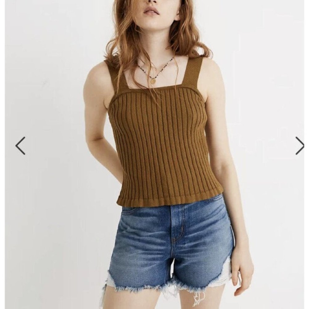 Madewell | Tilney Ribbed Sweater Tank | Size Medium